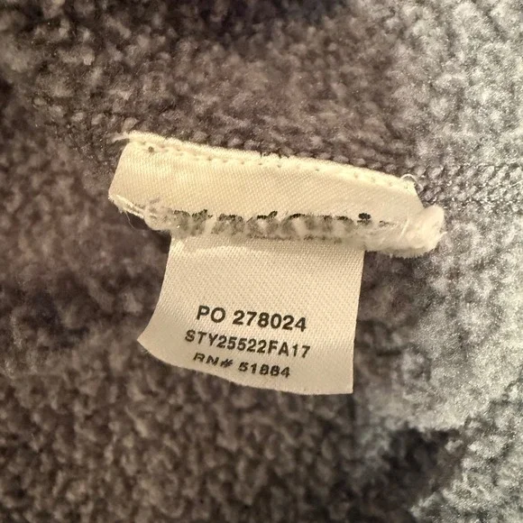 Patagonia Men's Gray Better Sweater Quarter Zip Fleece Pullover Sweatshirt Large - Picture 4 of 5